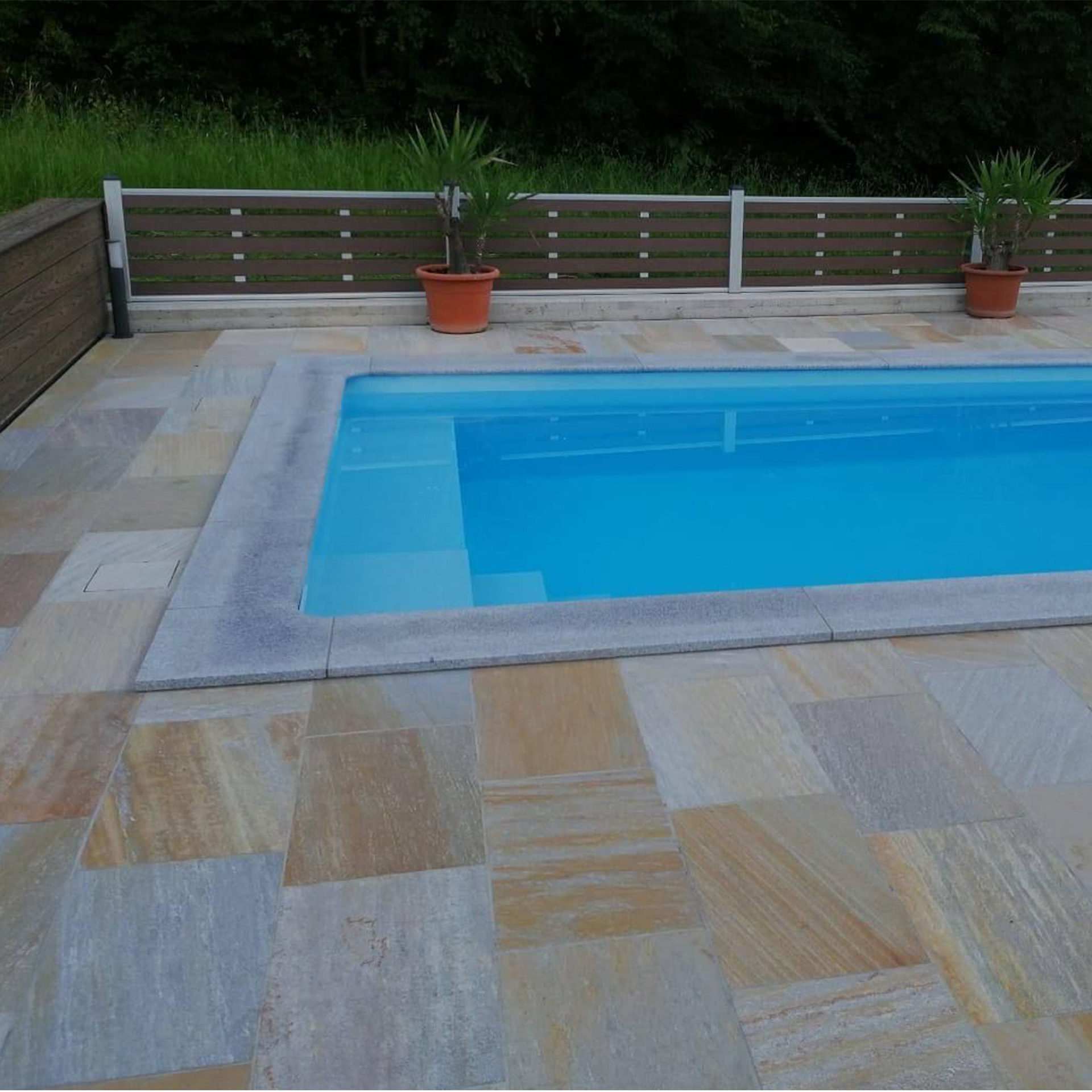 Terrassenplatten Quarzitplatten Rio Gelb