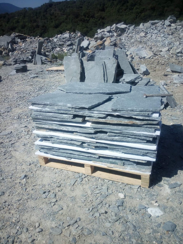 Polygonalplatten Grau ''Kavalla''