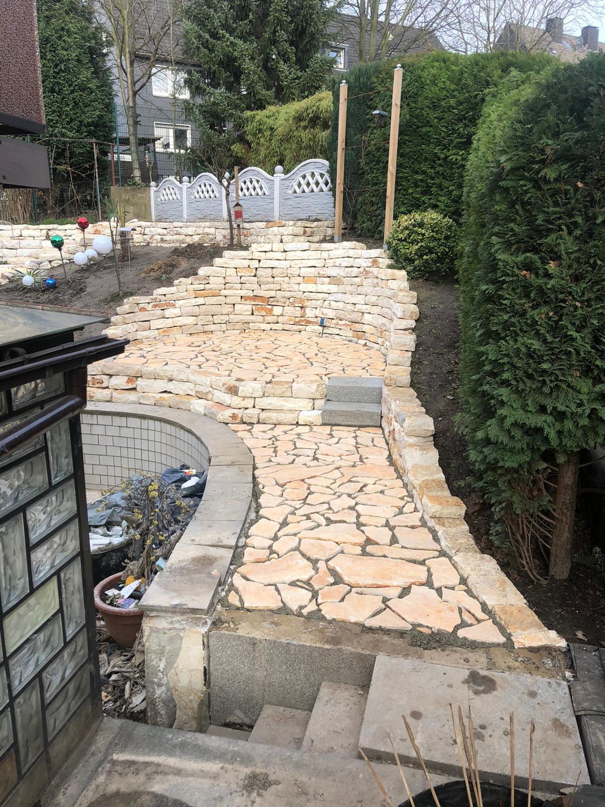 Trockenmauersteine Gelb “Mediterrane”