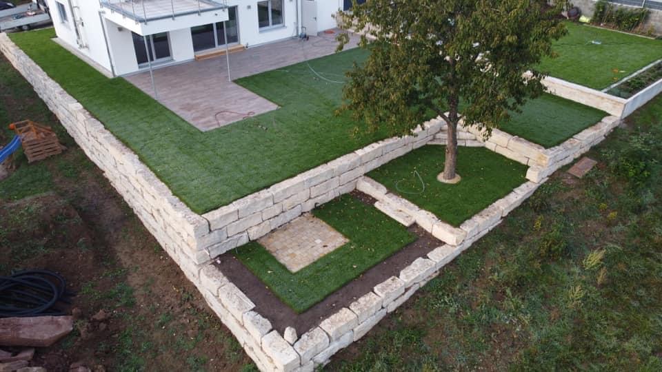 Trockenmauersteine Jura “Kalk”