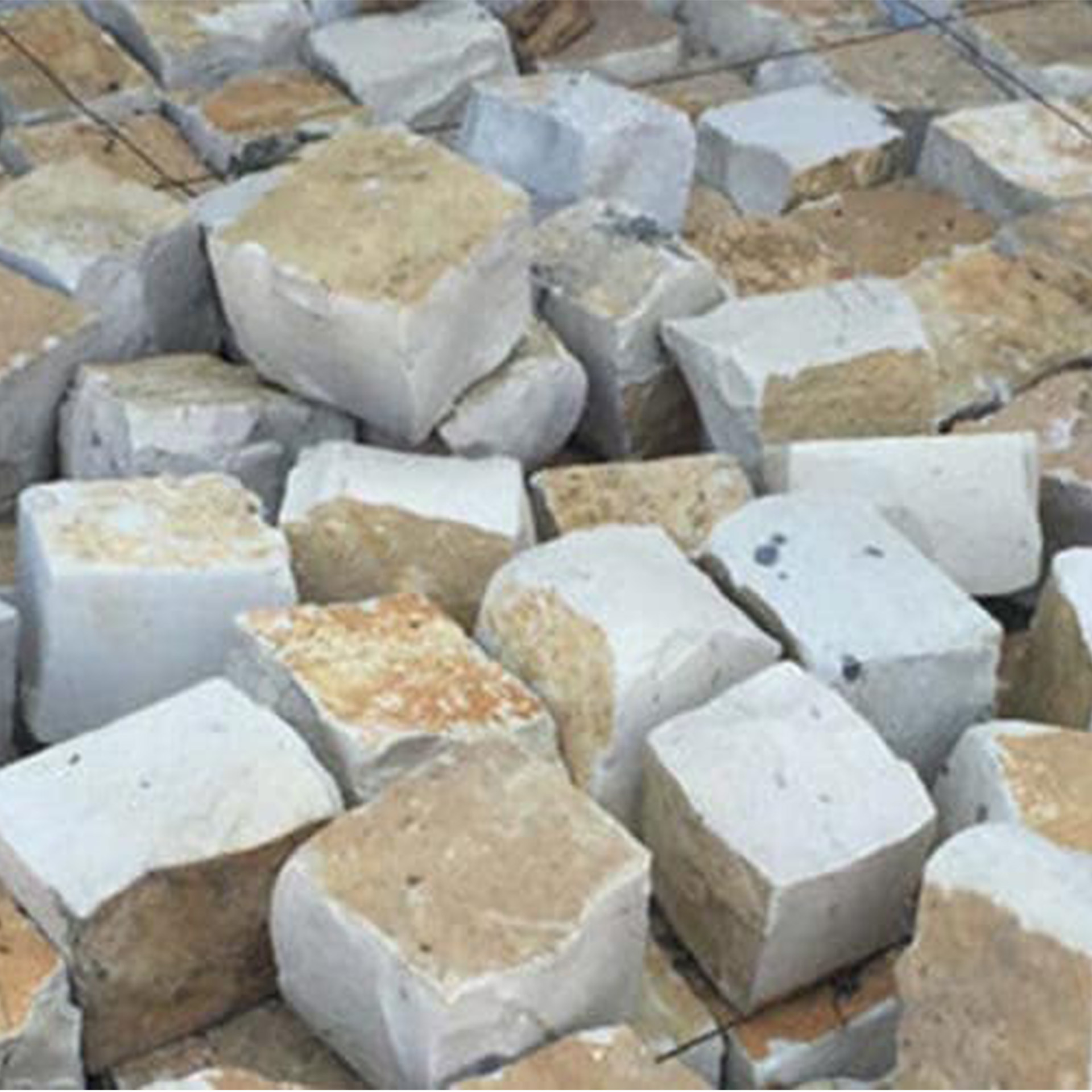 Pflastersteine Gelb “Mediterrane”