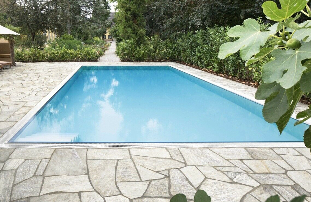 Polygonalplatten Weiß ''Rio''