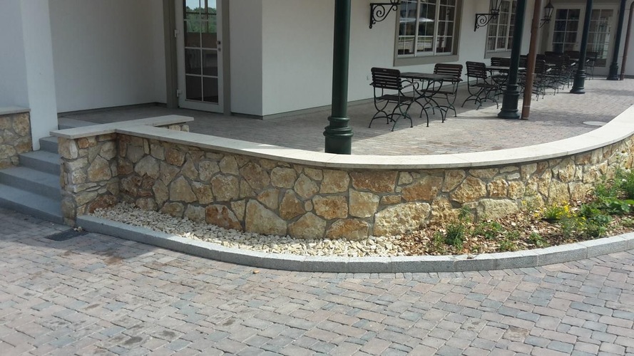 Bruchstein für den Garten