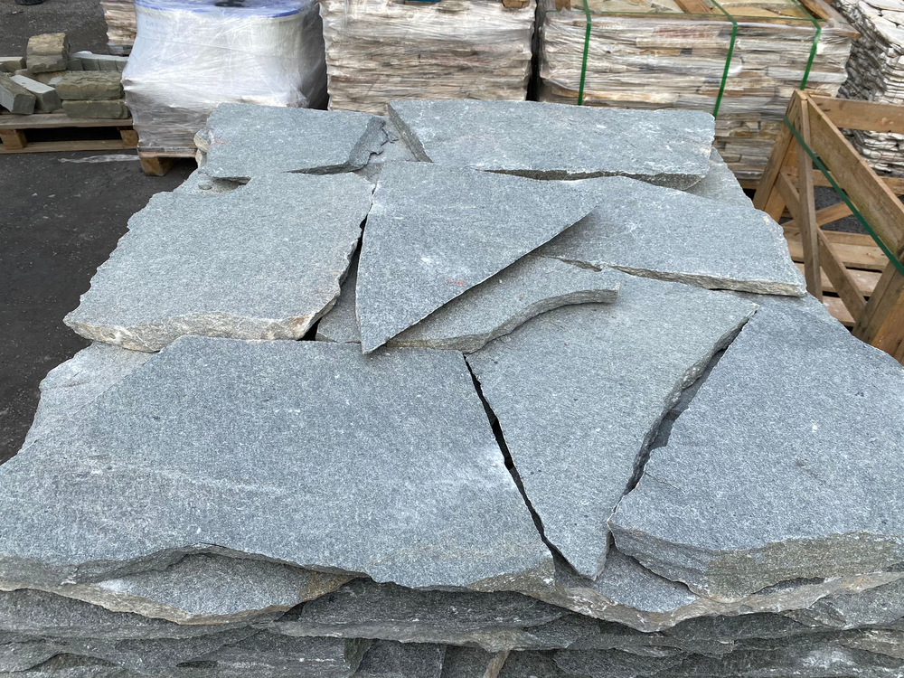 Polygonalplatten Grau ''Kavalla''