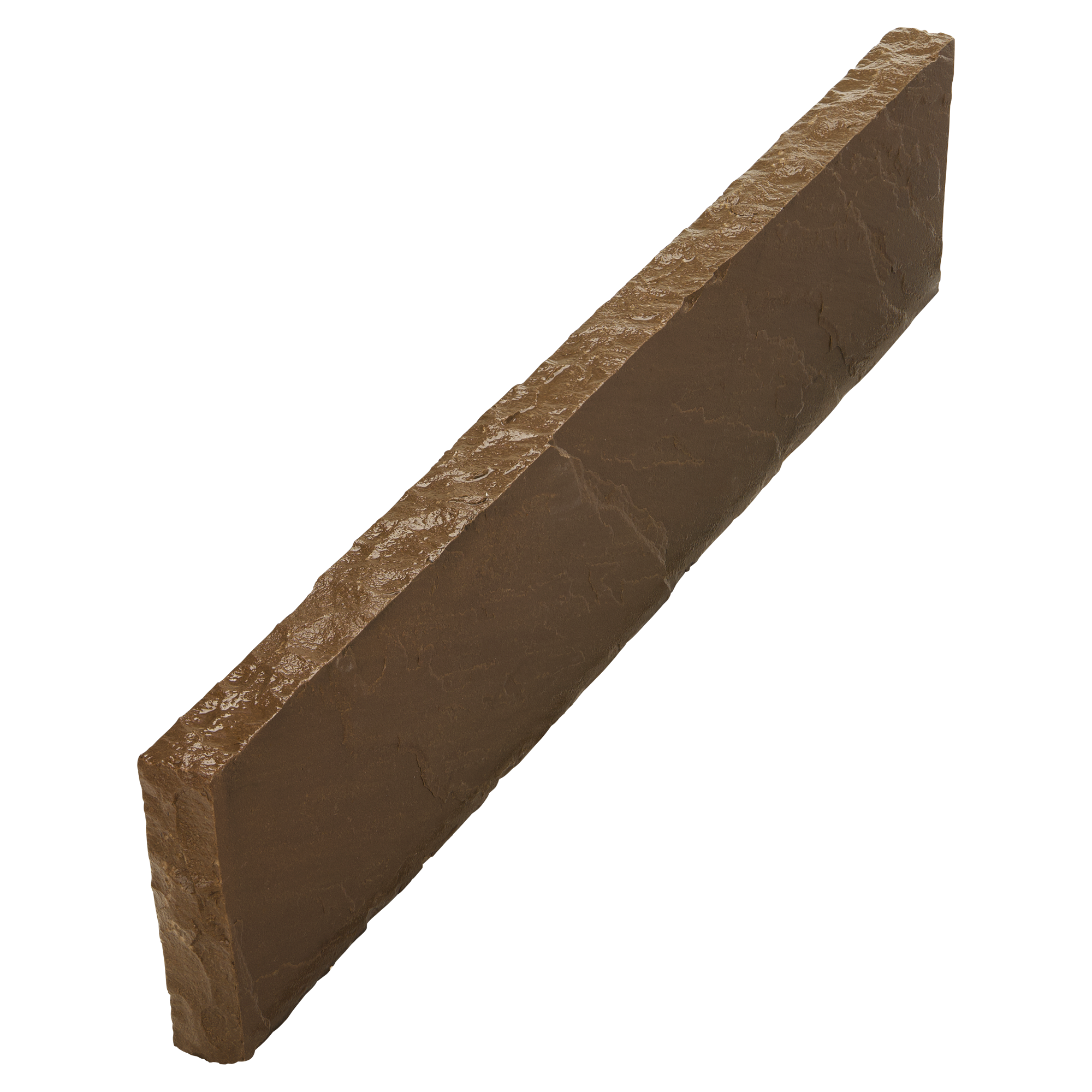 Randsteine aus Quarzarenit India Braun