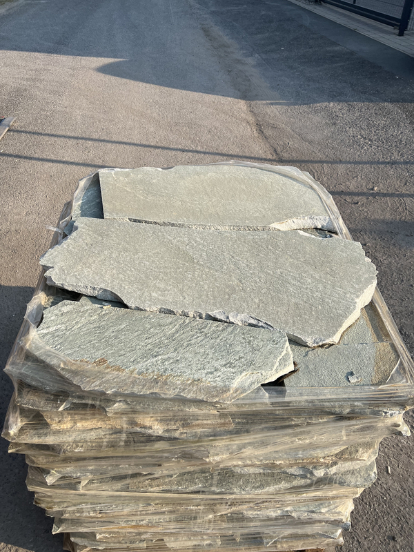 Polygonalplatten Karystos Grün