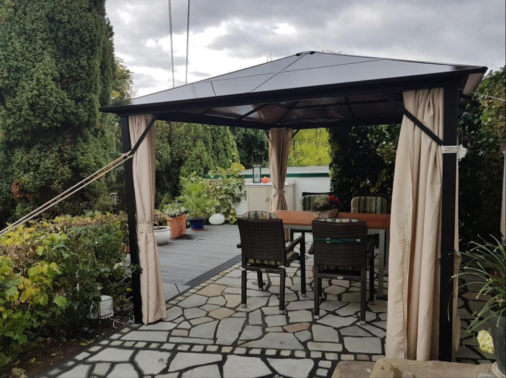 Polygonalplatten Grau ''Antik''