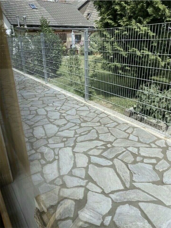 Polygonalplatten Weiß ''Triana''