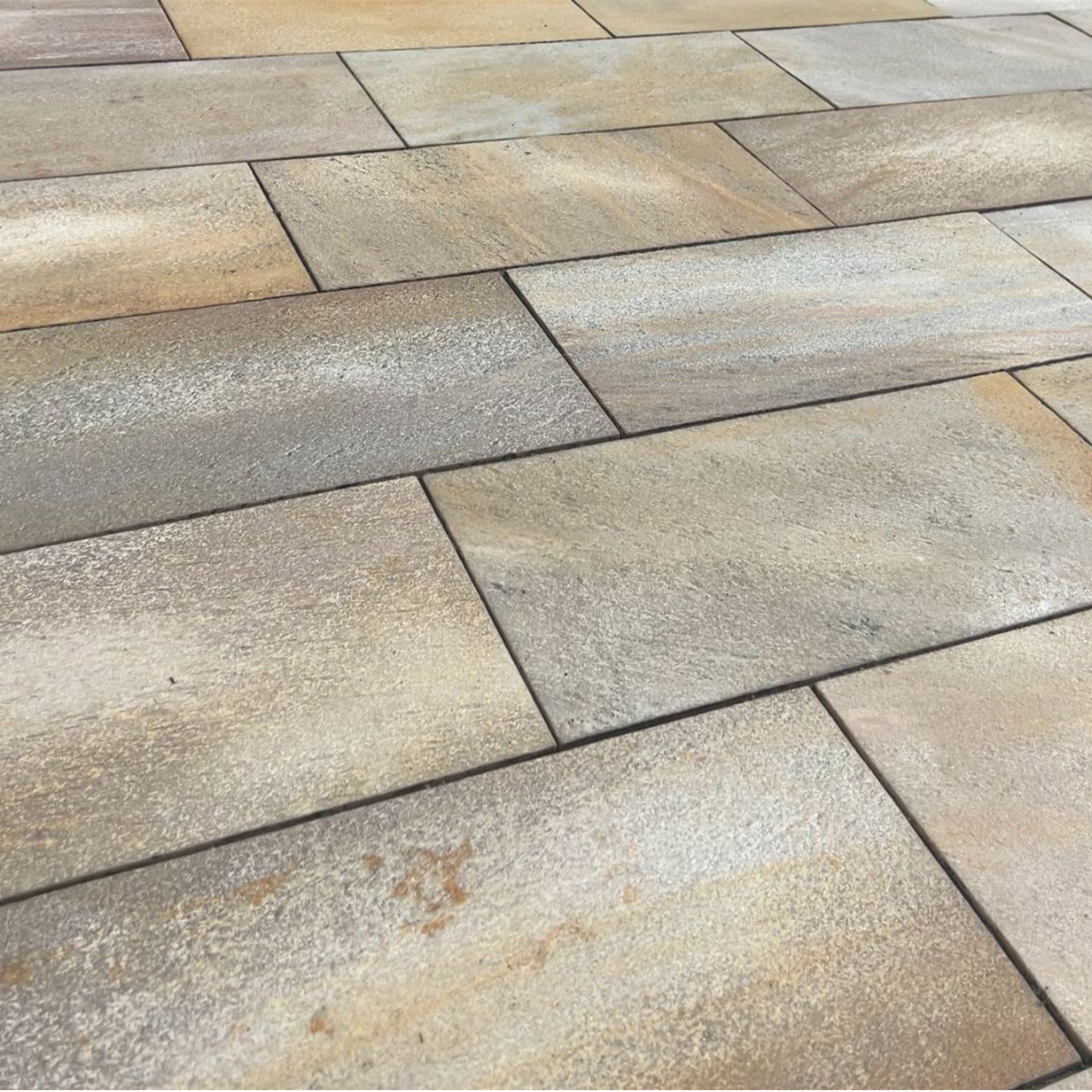 Terrassenplatten Quarzitplatten Rio Gelb