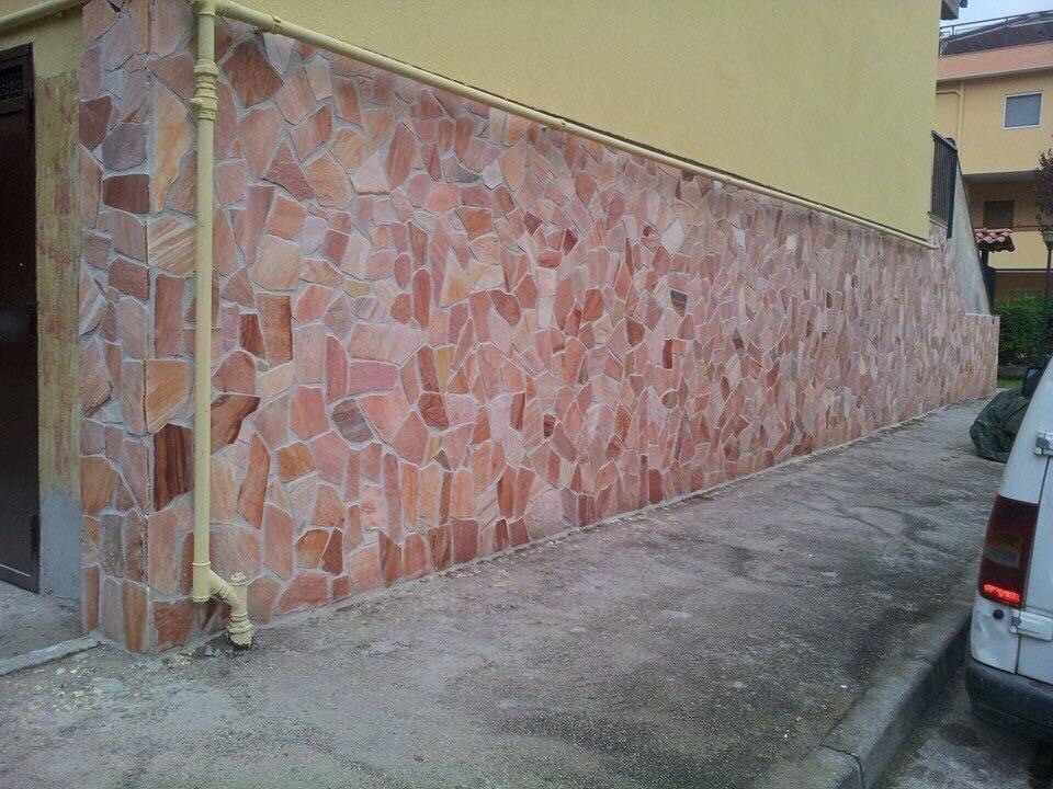 Polygonalplatten Rosa ''Rio''