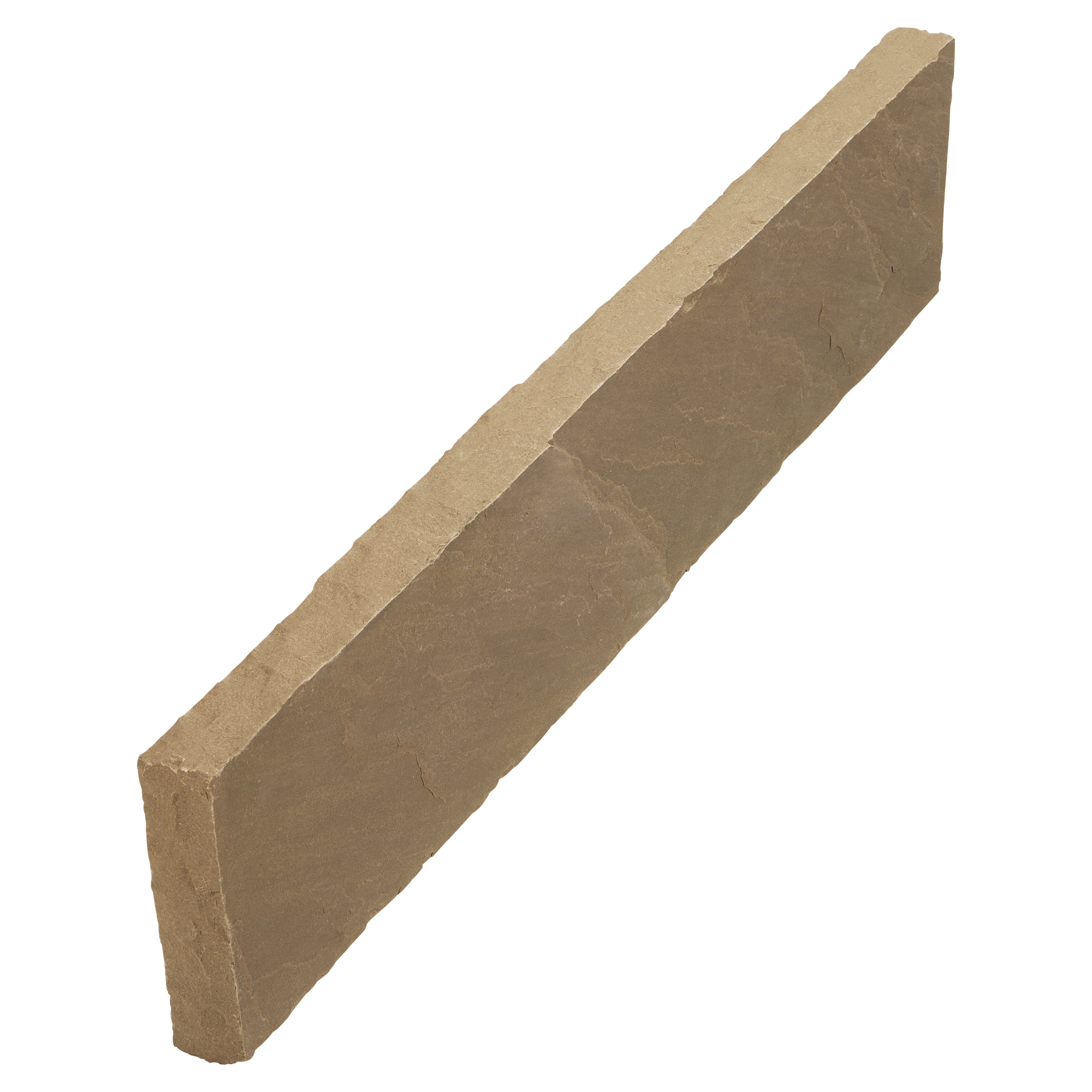 Randsteine aus Quarzarenit India Braun