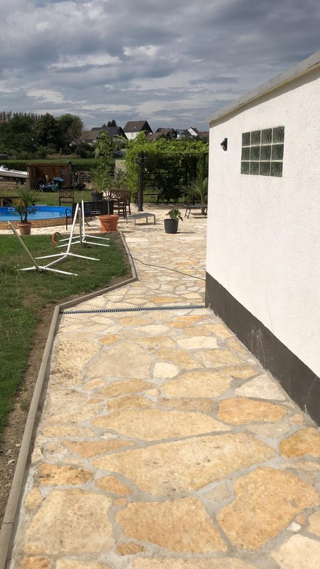 Polygonalplatten Gelb ''Italia''