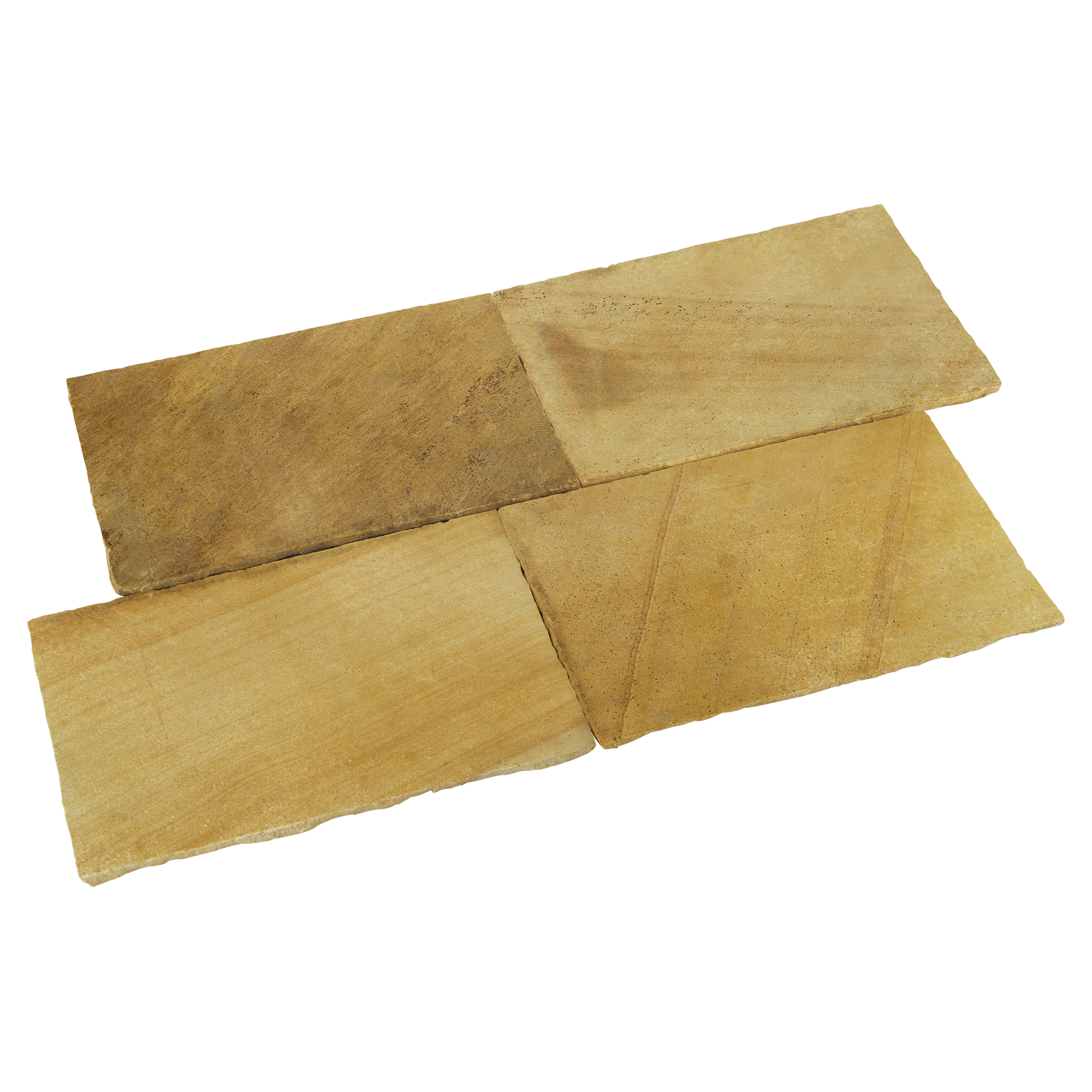 Terrassenplatten Sandsteinplatten India Mint