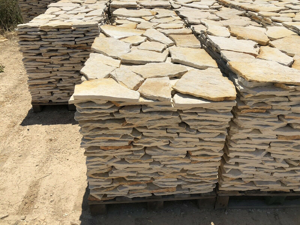 Polygonalplatten Gelb ''Italia''