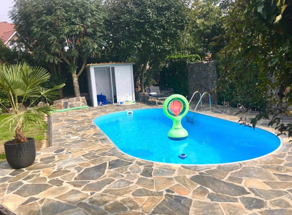 Polygonalplatten Blau ''Pilio''