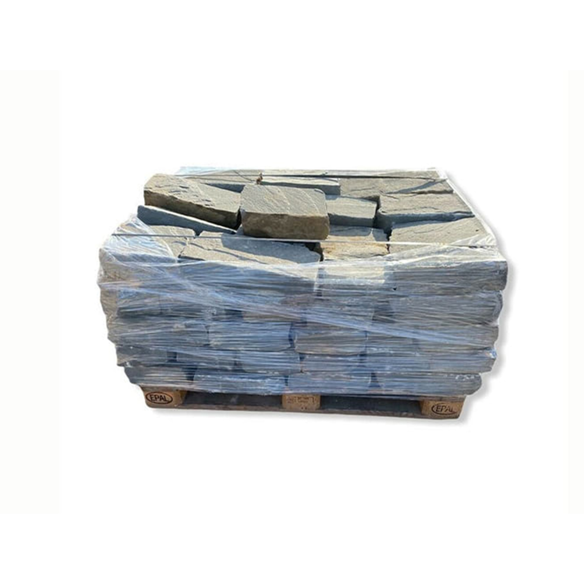 Trockenmauersteine Sandstein Grau