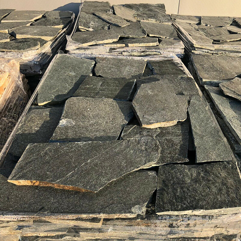 Polygonalplatten Anthrazit Gneis