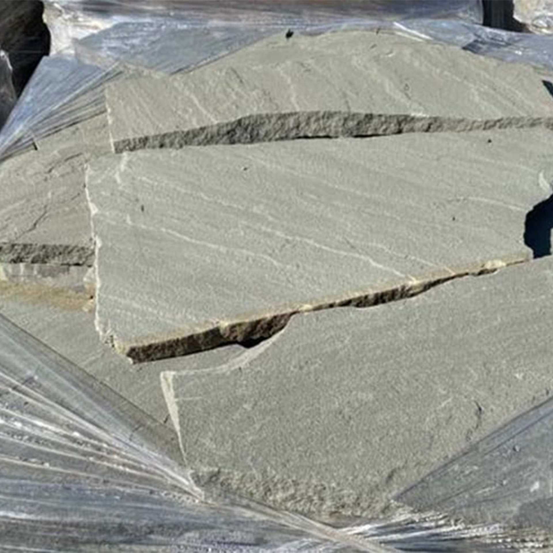 Polygonalplatten Sandstein Grau