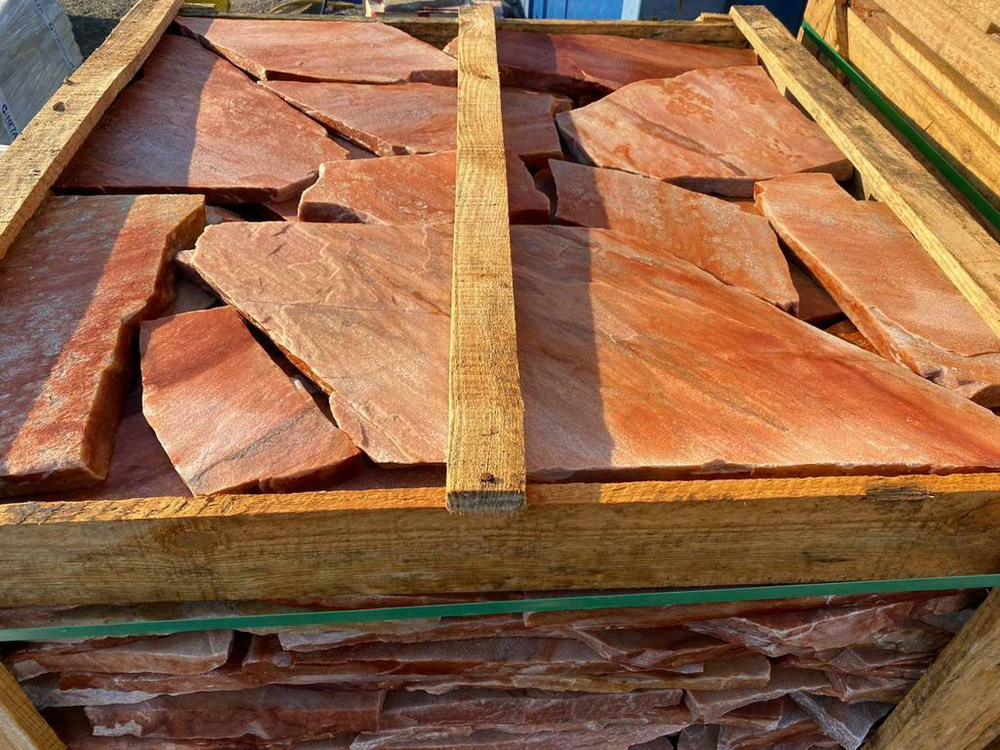 Polygonalplatten Rosa ''Rio''