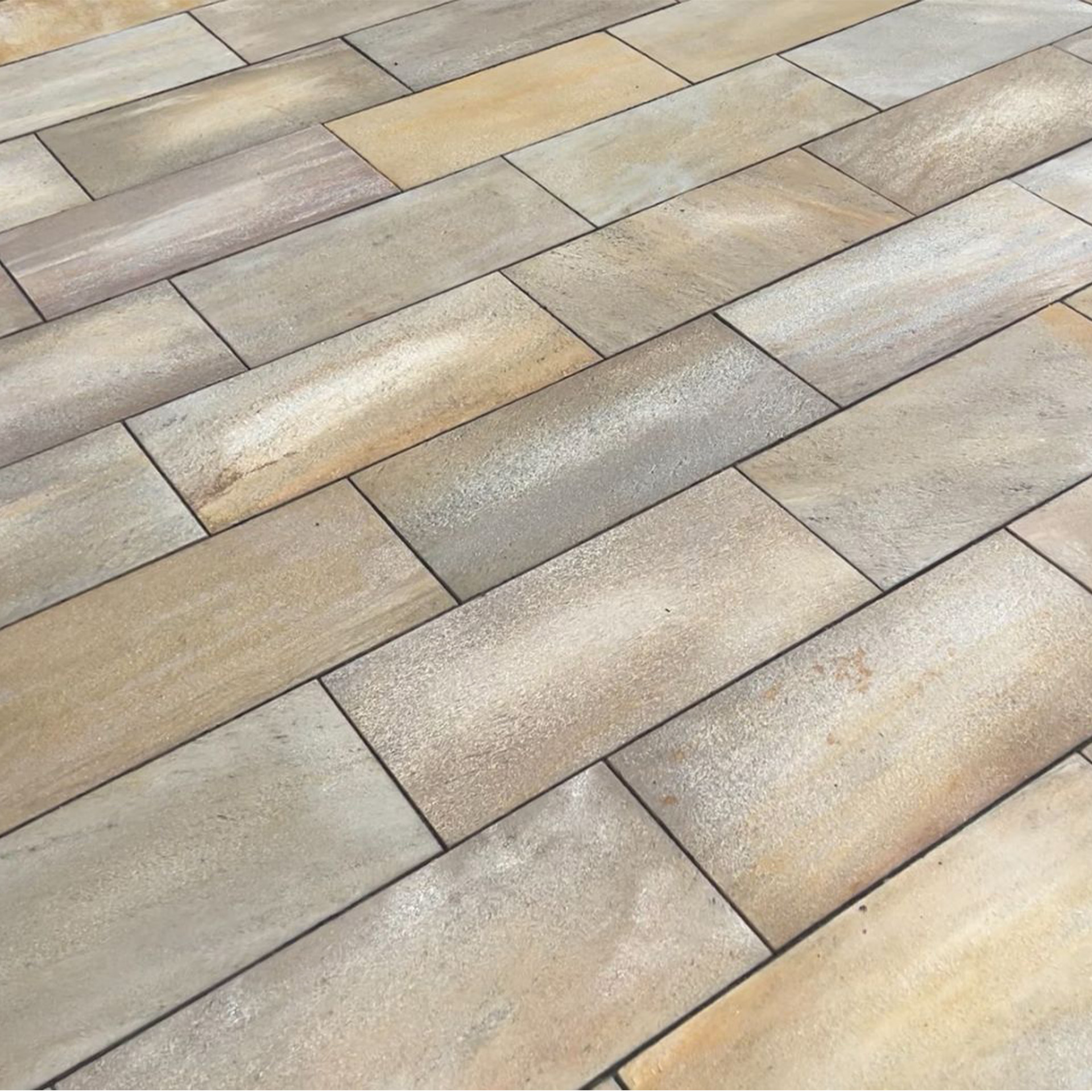 Terrassenplatten Quarzitplatten Rio Gelb