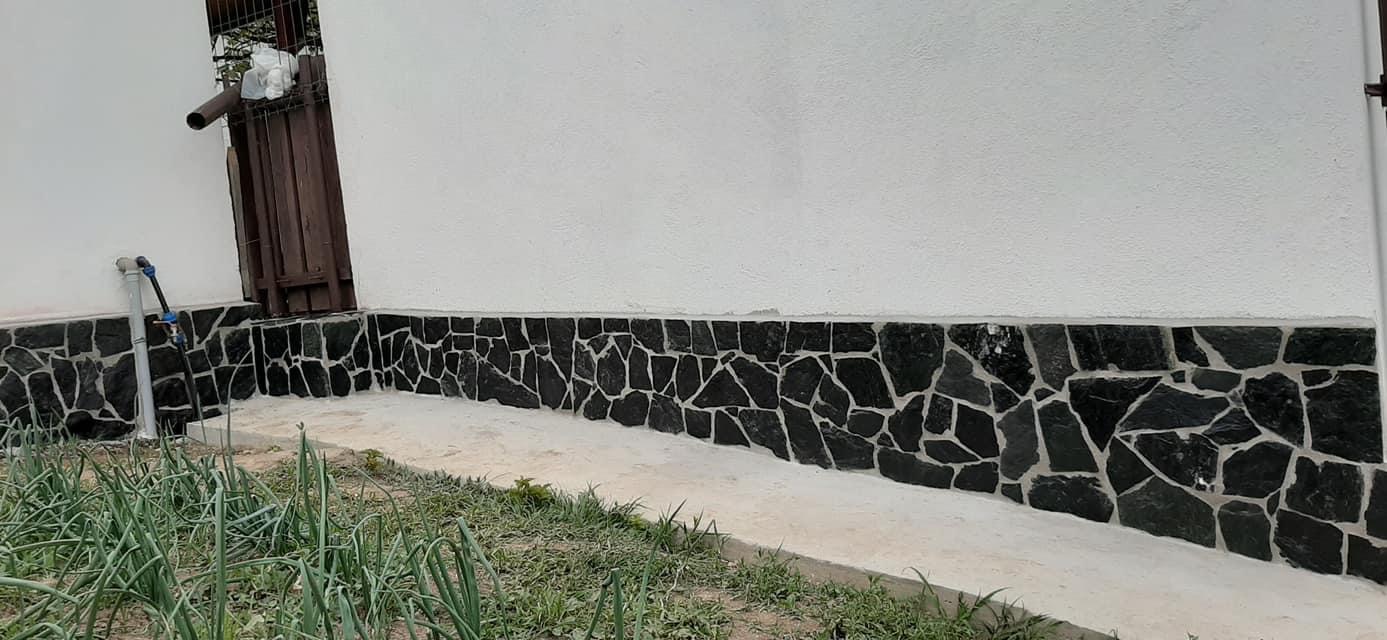 Polygonalplatten Anthrazit Gneis