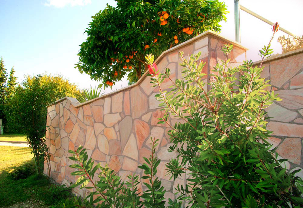 Polygonalplatten Rosa ''Rio''