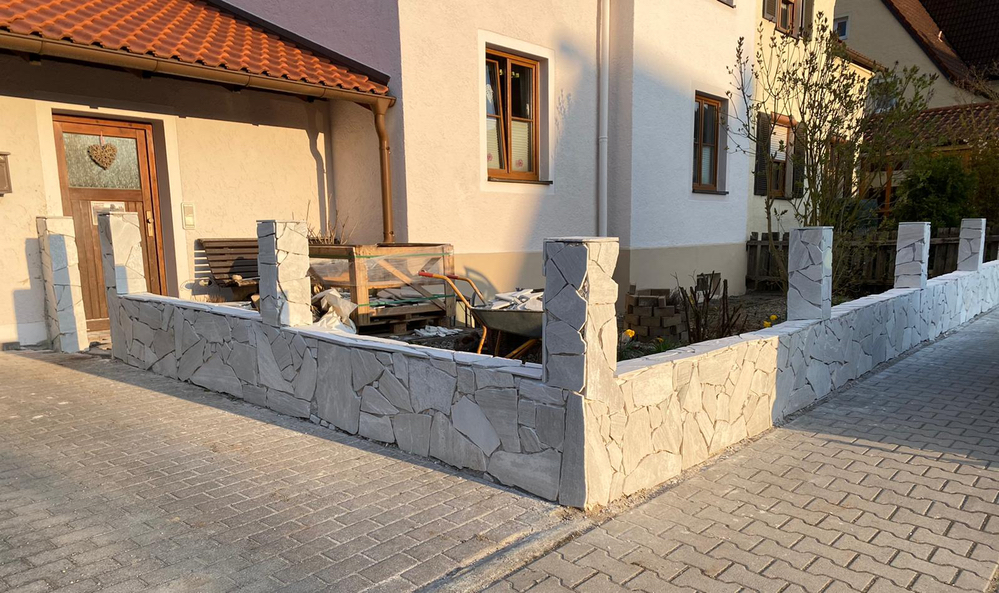 Polygonalplatten Weiß ''Rio''