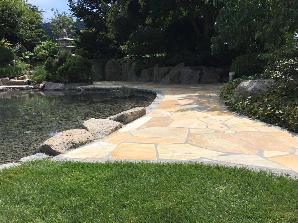 Polygonalplatten Gelb ''Rio''