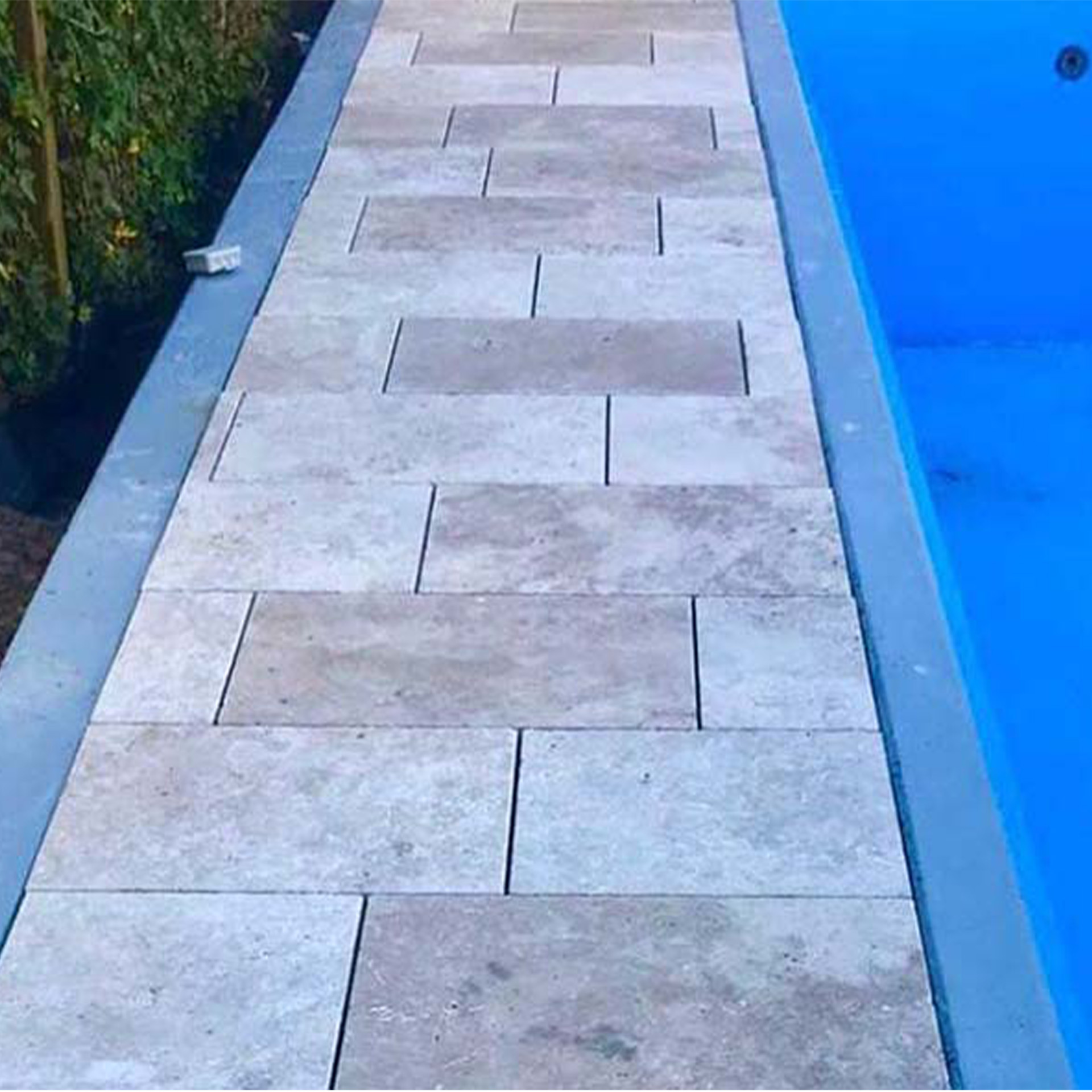 Terrassenplatten Travertin Classic