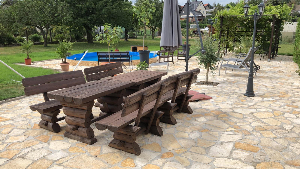 Polygonalplatten Gelb ''Italia''