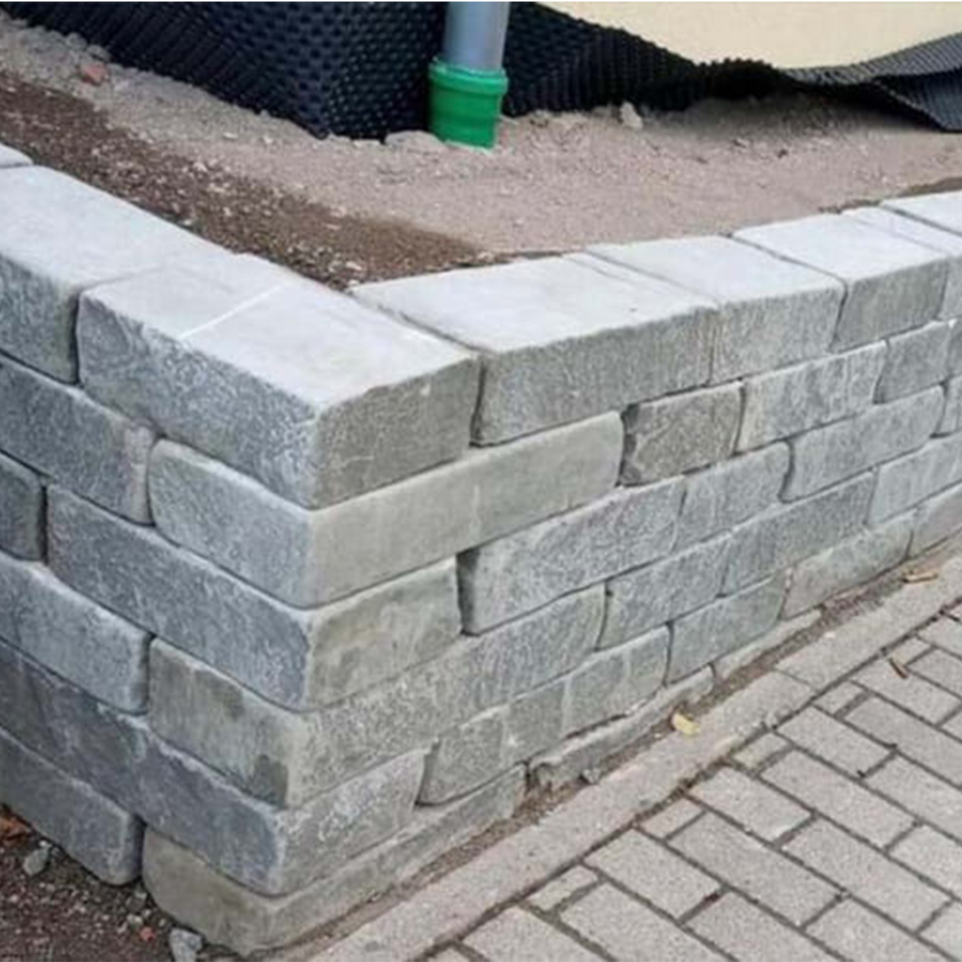 Mauersteine Grau ”Antik”