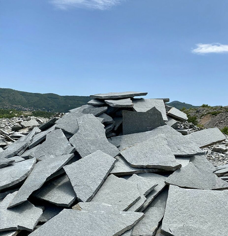 Polygonalplatten Grau ''Kavalla''