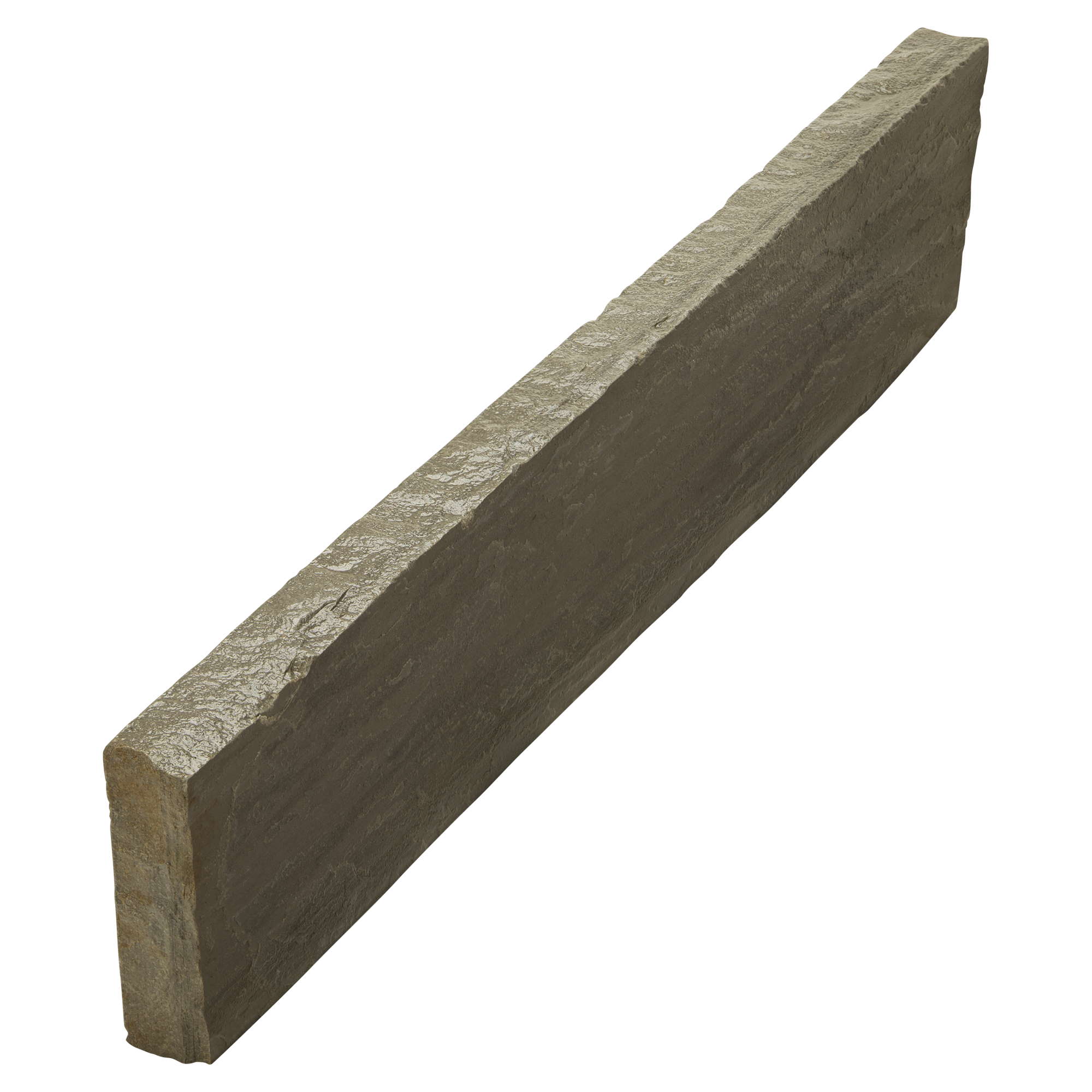 Randsteine Quarzarenit India Grau