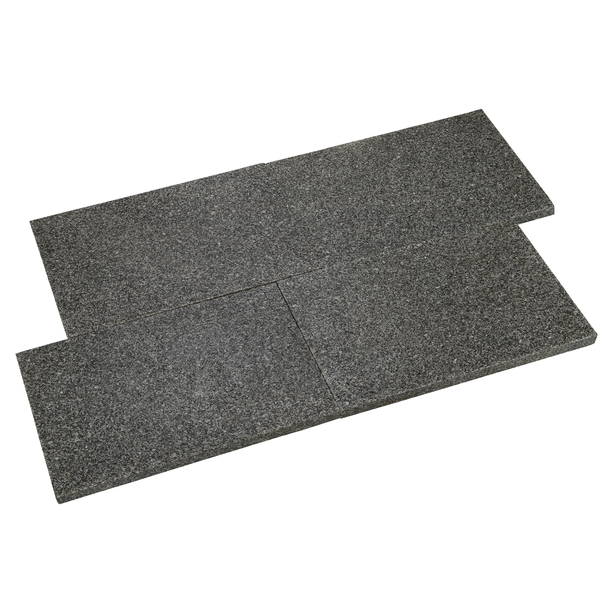 Terrassenplatten Granitplatten G654 dunkelgrau