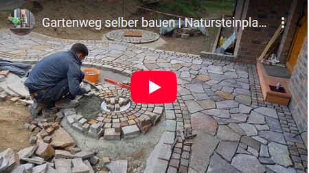 Gartenweg selber bauen