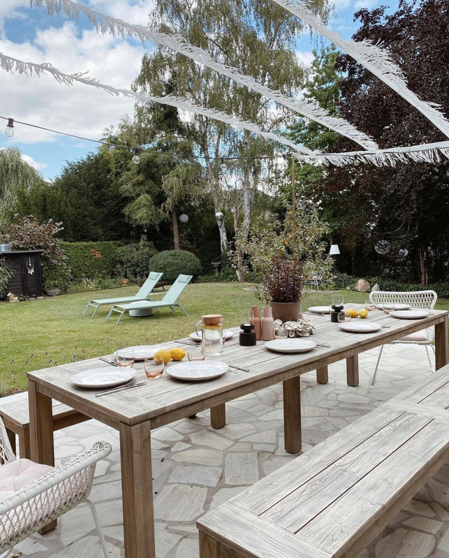 Polygonalplatten Weiß ''Rio''